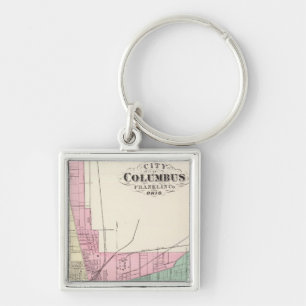 Llavero Ciudad de Columbus, condado de Franklin, Ohio