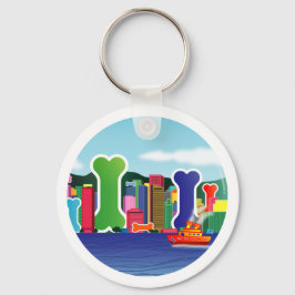 Llavero Ciudad de los huesos de perro