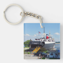 Llavero Ciudad de Milwaukee cadena de claves acrílicas