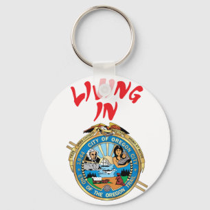 Llavero Ciudad de Oregón