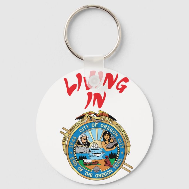 Llavero Ciudad de Oregón (Anverso)