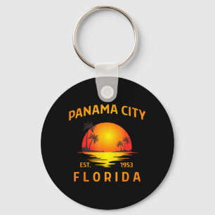 Llavero Ciudad de Panamá Florida Playa Puesta de sol tropi
