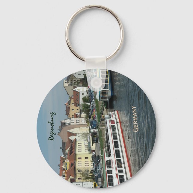 Llavero Ciudad de Regensburg Alemania (Anverso)