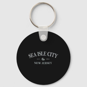 Llavero Ciudad de Sea Isle Nueva Jersey _ Ciudad de Sea Is