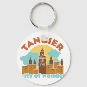 Llavero Ciudad de Tánger de la maravilla