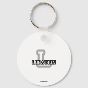 Llavero Ciudad del alfabeto