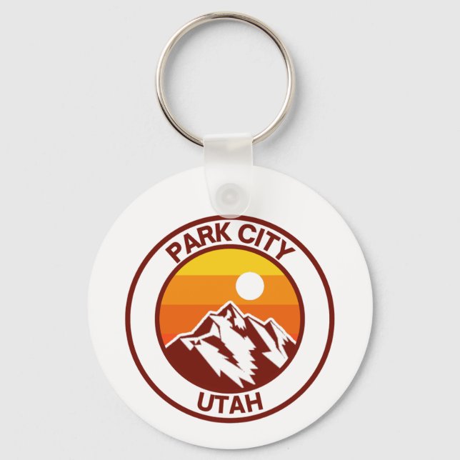 LLAVERO CIUDAD DEL PARQUE UTAH (Anverso)