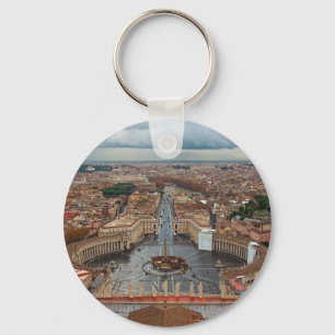 Llavero Ciudad del Vaticano - Vista desde la basílica de S