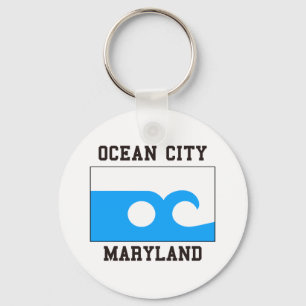 Llavero Ciudad Maryland del océano