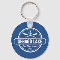 Ciudad personalizada y nombre del Lago Sebago Main