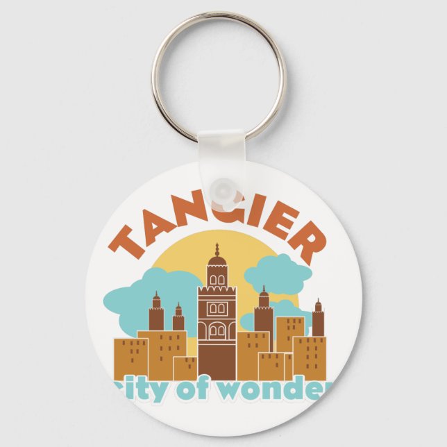 Llavero Ciudad Tánger De La Maravilla (Anverso)