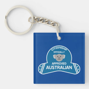 Llavero Ciudadanía australiana   Ciudadano australiano con