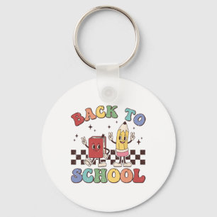 Llavero Ck To School Teachers Niños Chicas Feliz Primer Dí