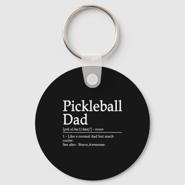 Llavero Ckleball Funny Ckleball Dad Quote Definition Fathe (Anverso)
