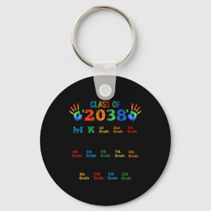 Llavero Cl de 2038 Crece Conmigo Color Huella de Mano Pre-