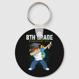 Llavero Cl De Graduación De Dabbing De 2025 Niño De Octavo