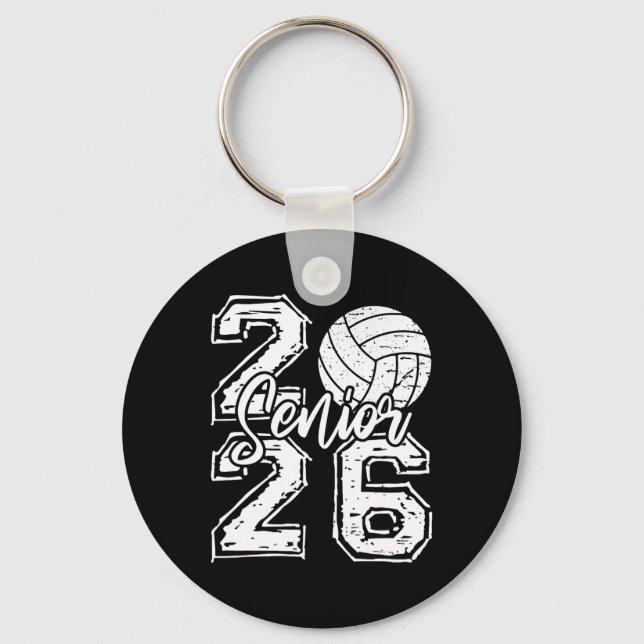 Llavero Cl Of 2026 Volleyball Senior 2026 Back To School F (Anverso)