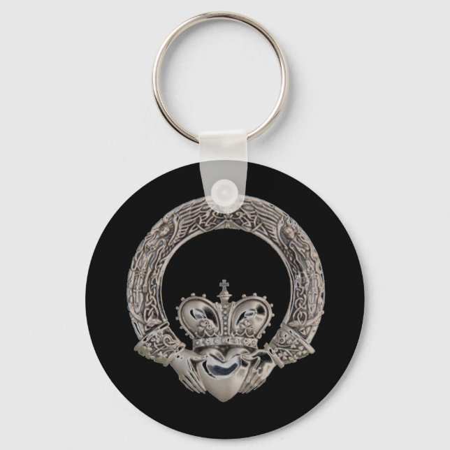Llavero Claddagh Keychain (Anverso)