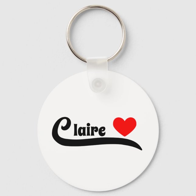 Llavero Claire (Anverso)