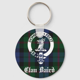 Llavero Clan Baird Escudo Tartan