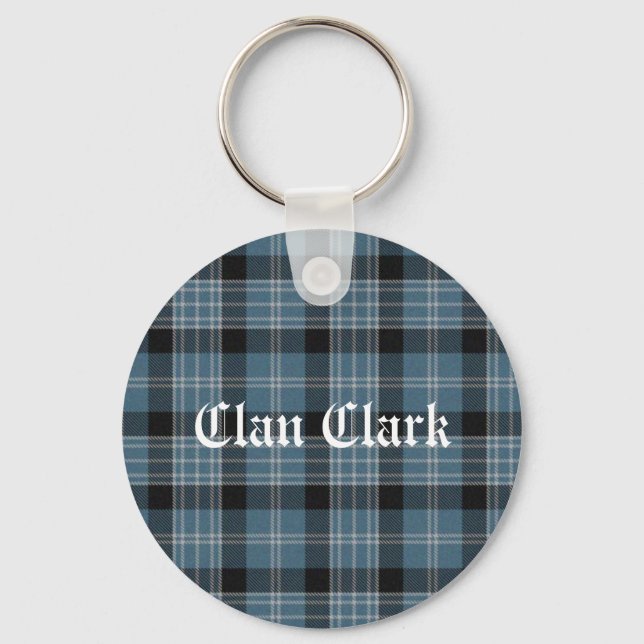 Llavero Clan Clark Tartan (Anverso)