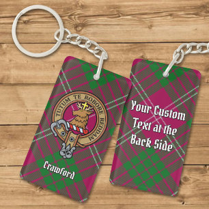 Llavero Clan Crawford Escudo Acrylic Keychain