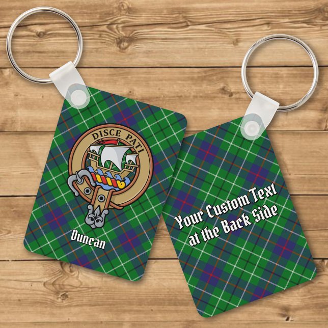 Llavero Clan Duncan Crest over Tartan (Subido por el creador)
