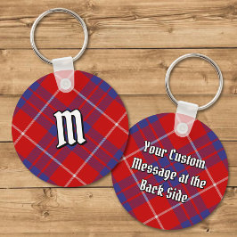 Llavero Clan Hamilton Red Tartan Keychain