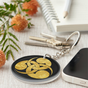 Llavero Clan japonés del samurai de lunes del Tadpole