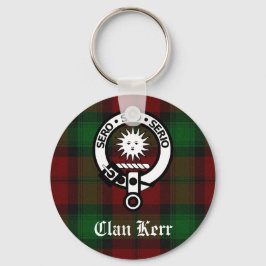 Llavero Clan Kerr Escudo Badge Tartan