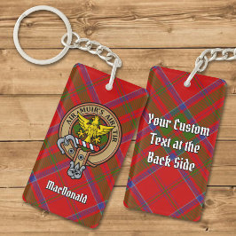 Llavero Clan MacDonald de Keppoch Escudo Keychain