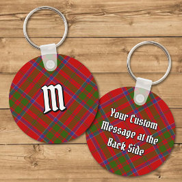 Llavero Clan MacDonald de Keppoch Tartan Keychain