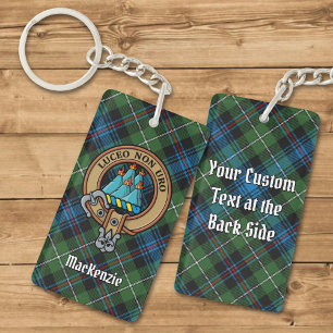 Llavero Clan MacKenzie Escudo Keychain acrílico