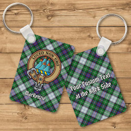 Llavero Clan MacKenzie Escudo sobre la cadena Keychain Tar