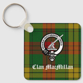 Llavero Clan MacMillan Escudo Badge y Tartán