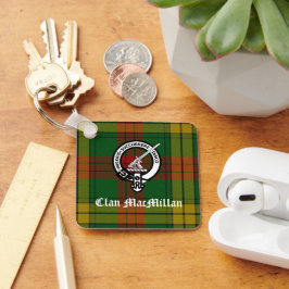 Llavero Clan MacMillan Escudo Badge y Tartán