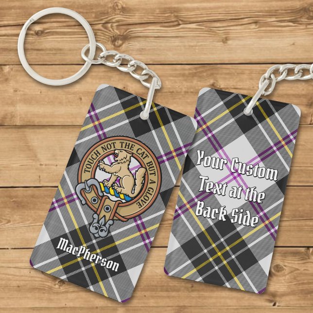 Llavero Clan MacPherson Escudo por Dress Tartan Keychain (Subido por el creador)