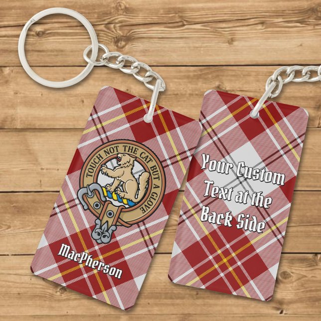 Llavero Clan MacPherson Escudo por Red Dress Tartán (Subido por el creador)