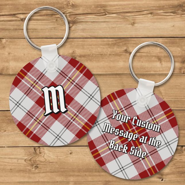 Llavero Clan MacPherson Red Dress Tartan Keychain (Subido por el creador)