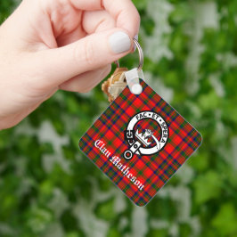 Llavero Clan Matheson Escudo Badge y Tartán