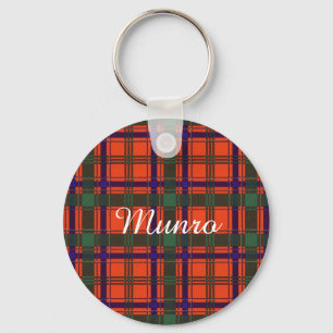 Llavero Clan Munro Plaid Scottish tartan