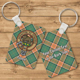 Llavero Clan Pollock Escudo sobre la cadena Keychain de Ta