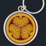 Llavero Clan Tokugawa Escudo (Kamon) Keychain<br><div class="desc">Amar este diseño geométrico y colores llamativos</div>