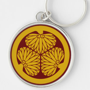 Llavero Clan Tokugawa Escudo (Kamon) Keychain