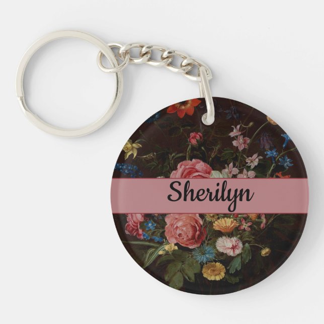 Llavero Clara Peeters: Un Bouquet de flores - (Frente)