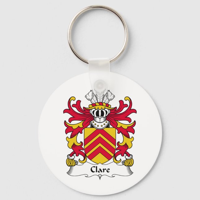 Llavero Clare Family Crest (Anverso)