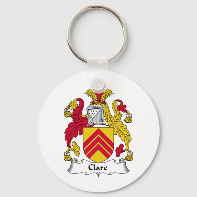 Llavero Clare Family Crest (Anverso)