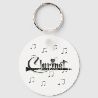 Llavero Clarinet I Love Clarinet