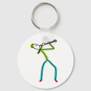 Llavero Clarinet Stickman
