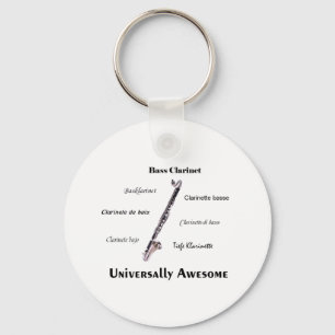 Llavero Clarinete bajo